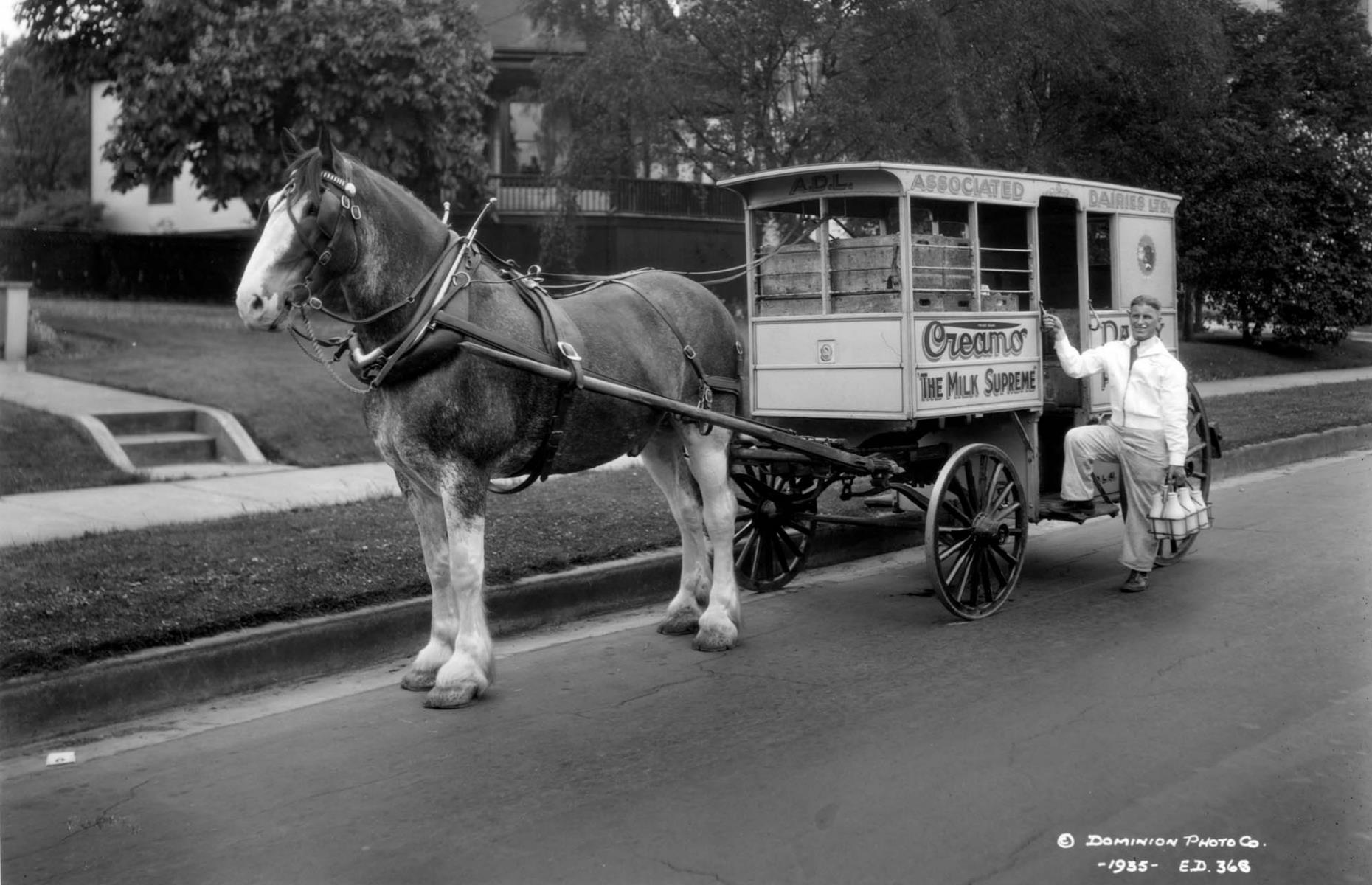 Milk deliverer
